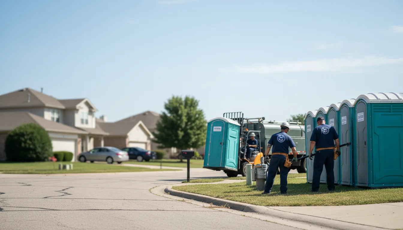 Porta Potty Rental in Mccausland, IA near me